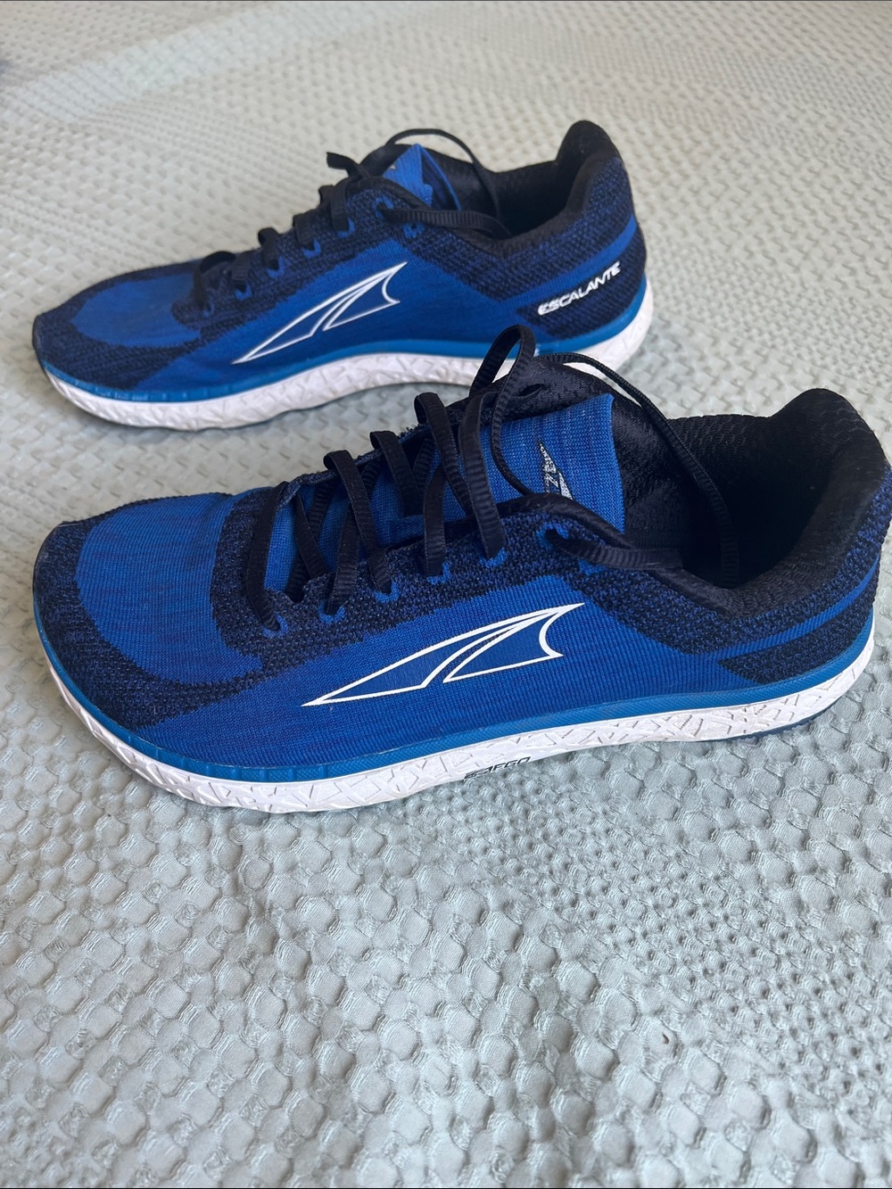 Altra Escalante Blue Athletic Running Shoes with White Logo